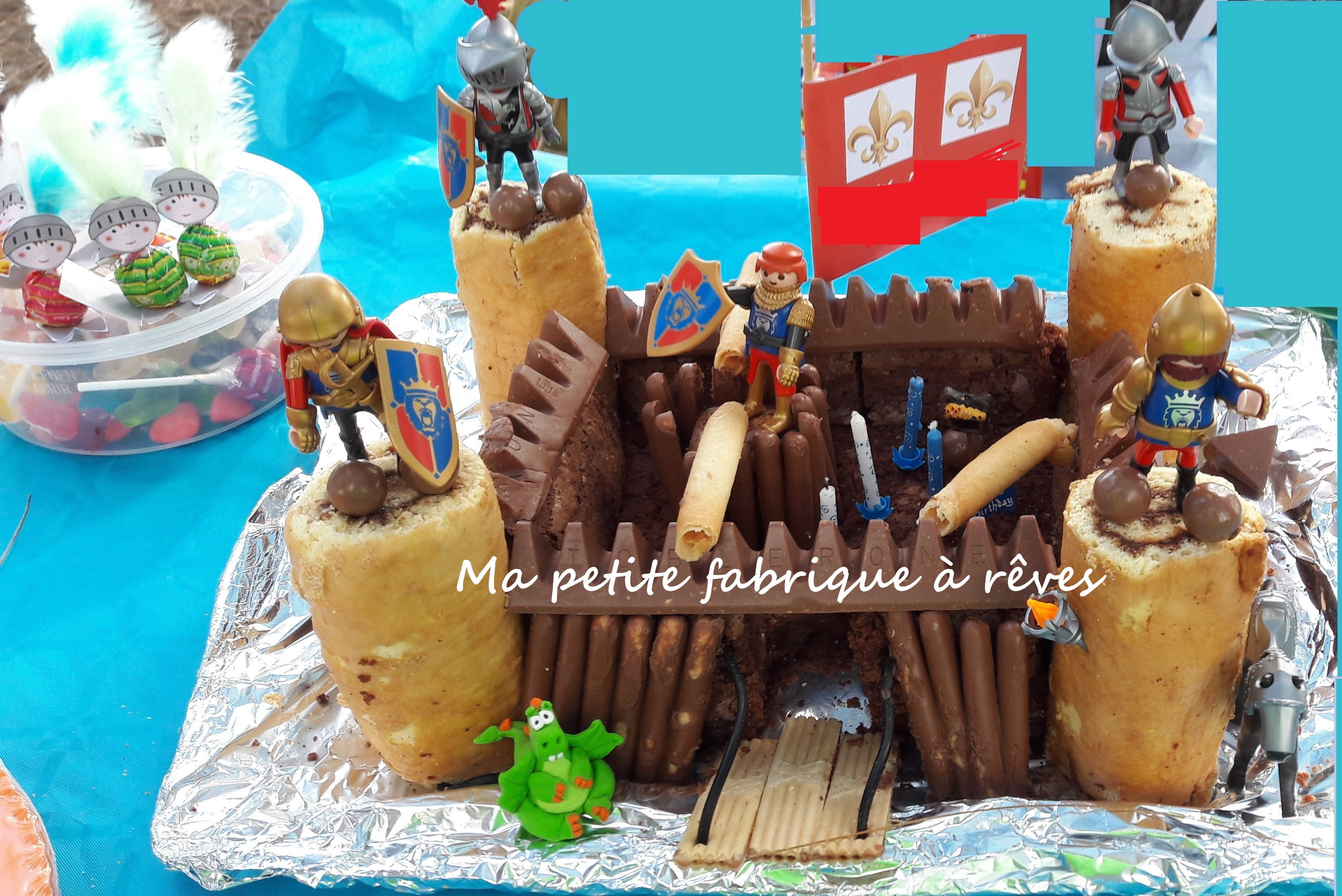 Des Gateaux De Fetes Thematiques Et Personnalises Ma Petite Fabrique A Reves