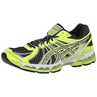 ASICS Men's Gel-Nimbus 15 Lite-Show Running Shoe,Black/Reflective/Flash Yellow,11 M US