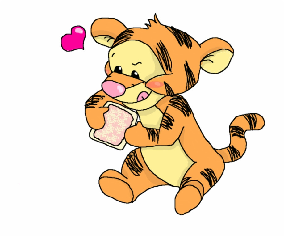 Download Png Free Stock Baby Tigger At Getdrawings Com Clip Art Library