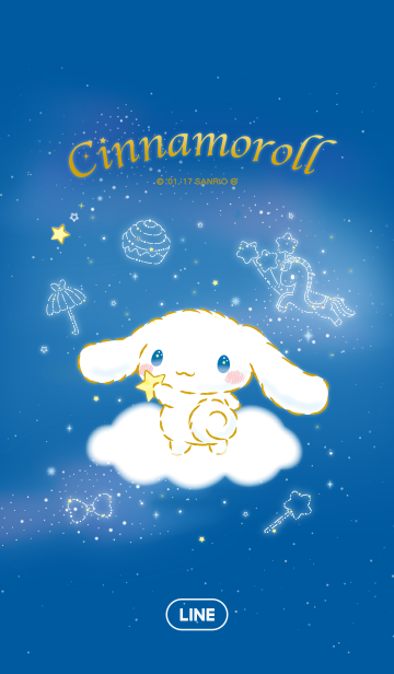 シナモロール 夜空 Line着せかえ 360円