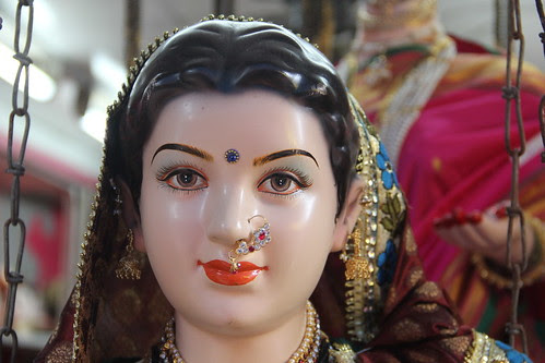 Goddess Gauri At Pritams Shop Lalbagh by firoze shakir photographerno1