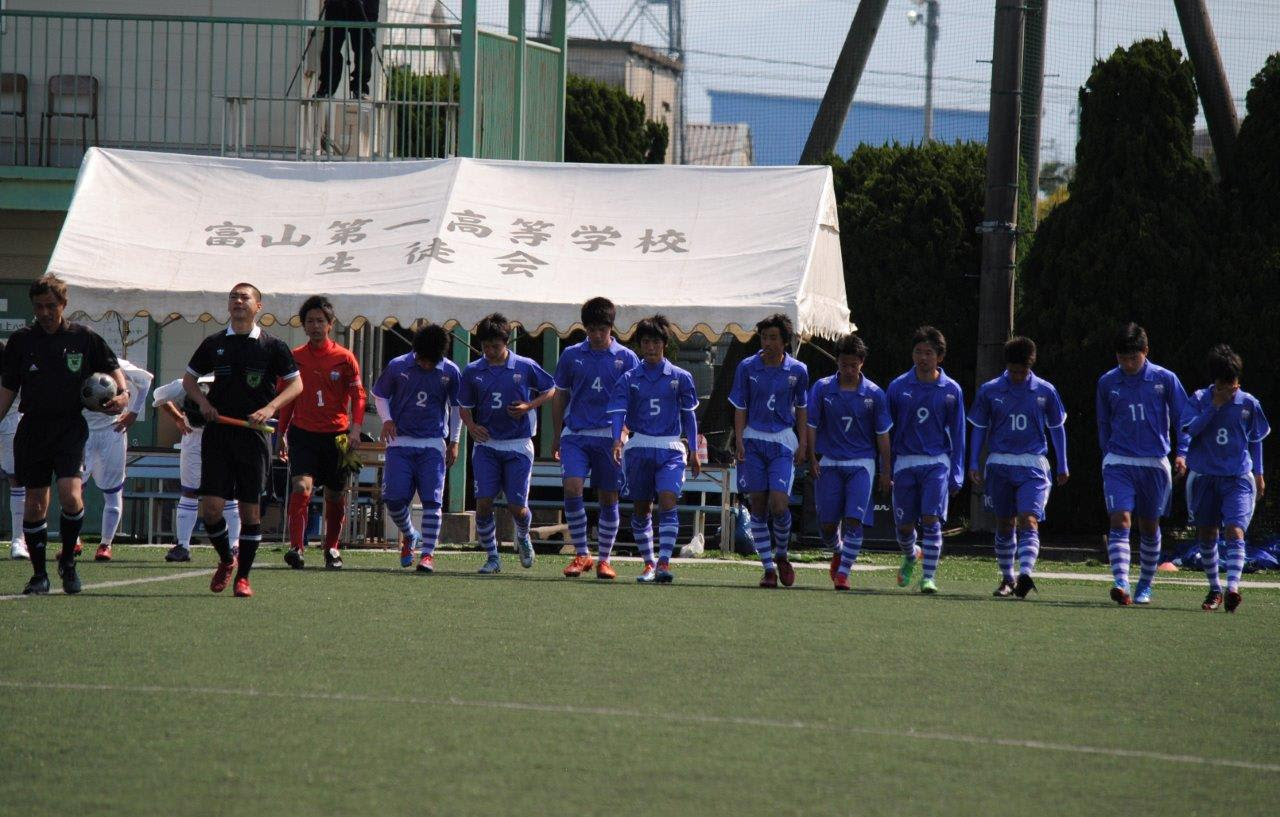 T1リーグ 第2節 富山第一高校サッカー部 ｔｏｍｉｉｃｈｉ ｆｃ 14