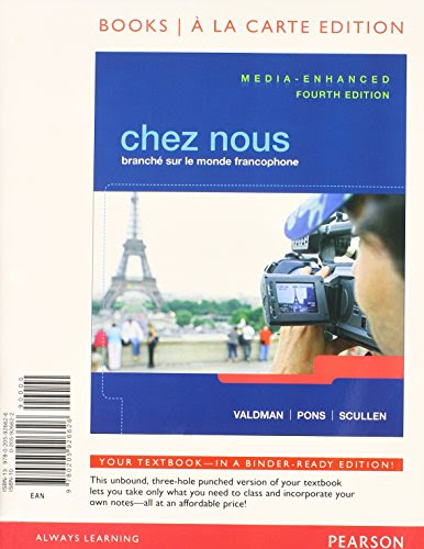 Chez nous: Branche sur le monde francophone, Media-Enhanced Version, Books a la Carte Plus MyFrenchLab with eText (multi-semester access) -- Access Card Package (4th Edition)