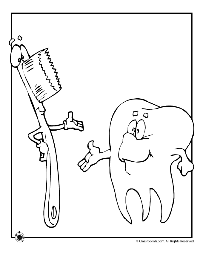 Download Preschool Dental Coloring Pages - Coloring Home