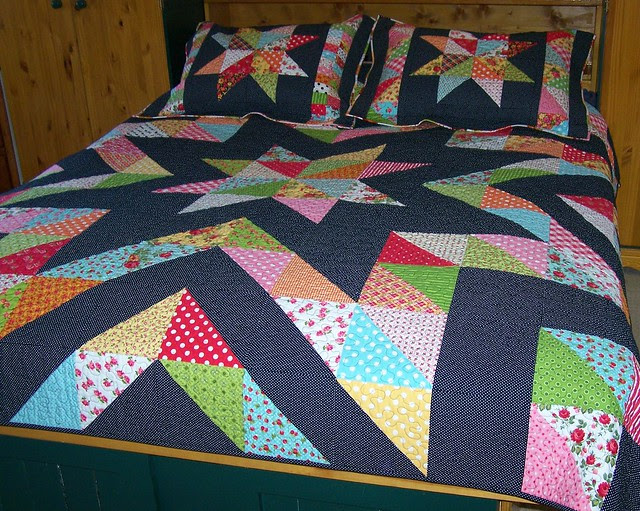 Mrs.Star Queen Sized Quilt