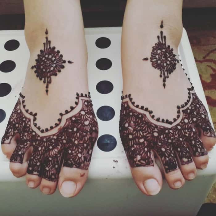 100+ Gambar Henna Tangan, Kaki, Pengantin  Motif, Corak 