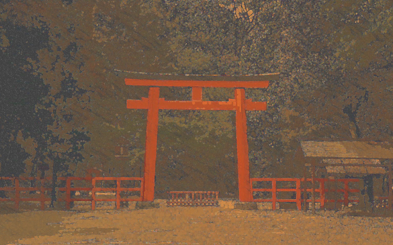 下鴨神社 壁紙画 84min Com
