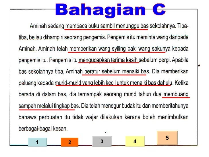 Penulisan UPSR Bahagian C