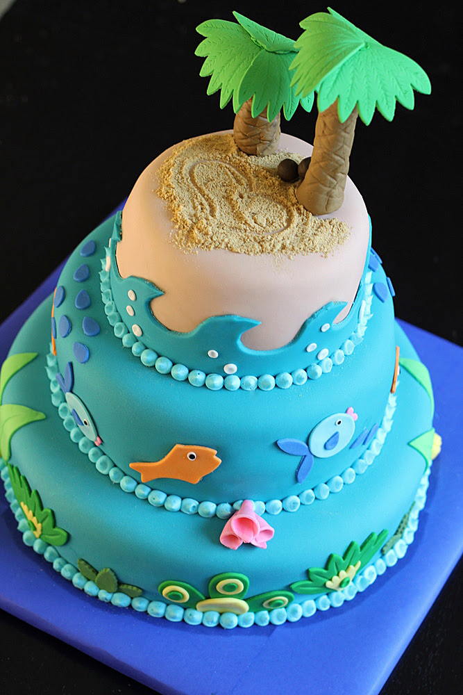 Beach Cake For Casey – Ciao Annie
