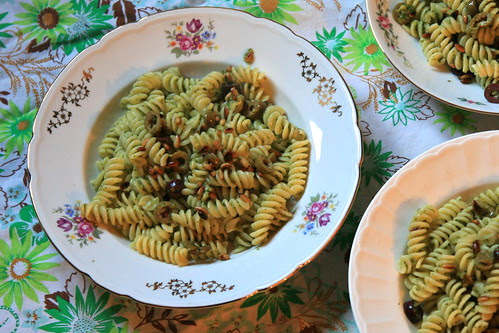 Pasta pesto