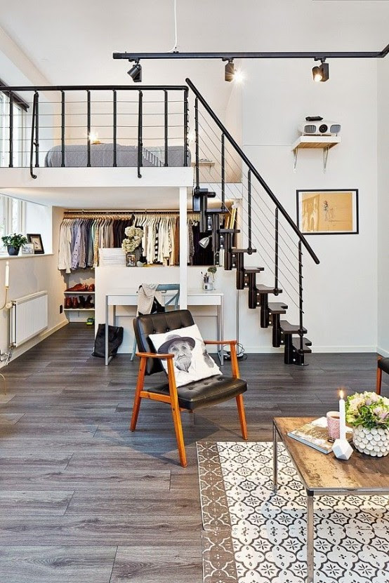 29 Impressive And Chic Loft Bedroom Design Ideas - DigsDigs