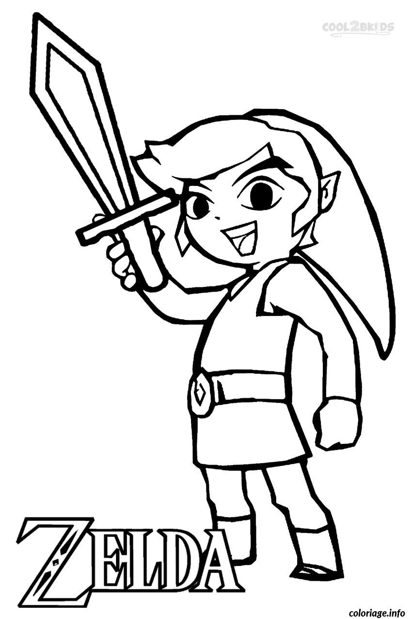 Coloriage Dessin Zelda 6 Dessin   Imprimer