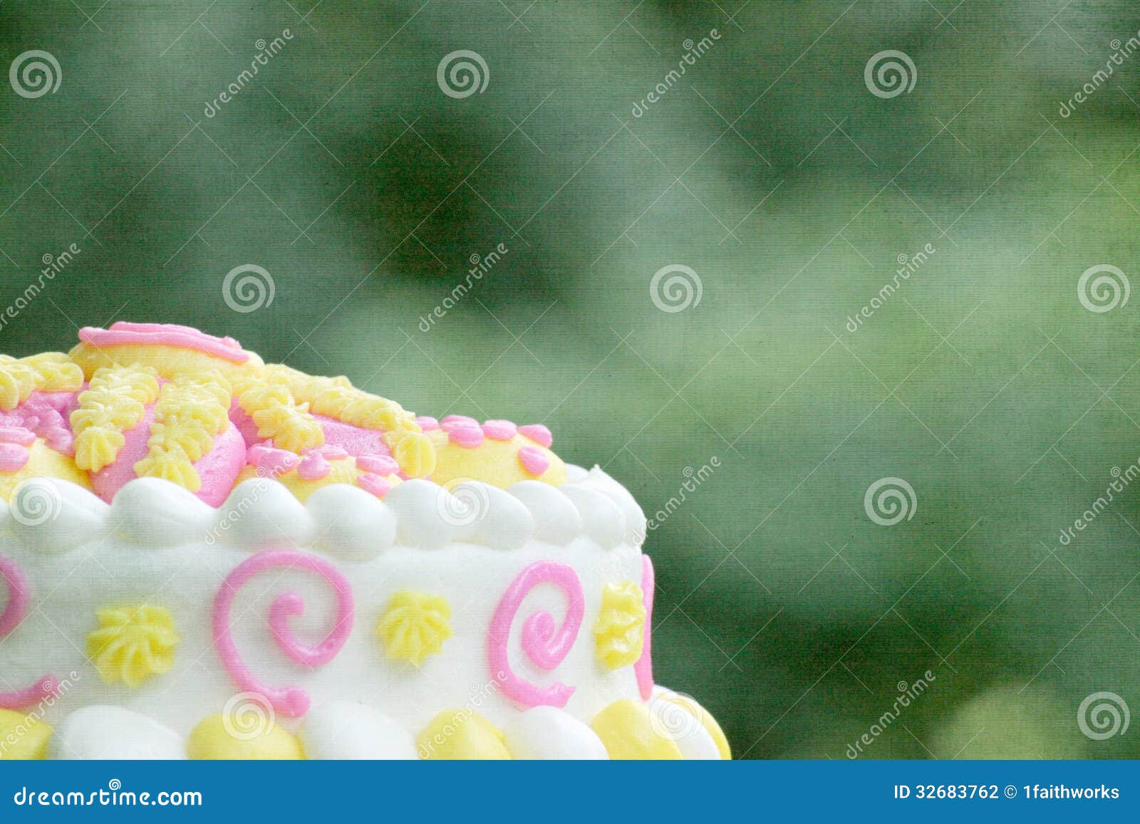 Birthday Cake Background Stock Photography - Image: 32683762