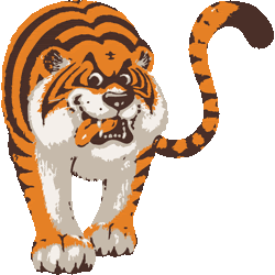 虎 トラのイラスト集 アイコン 背景画像 壁紙 条件付フリー素材集