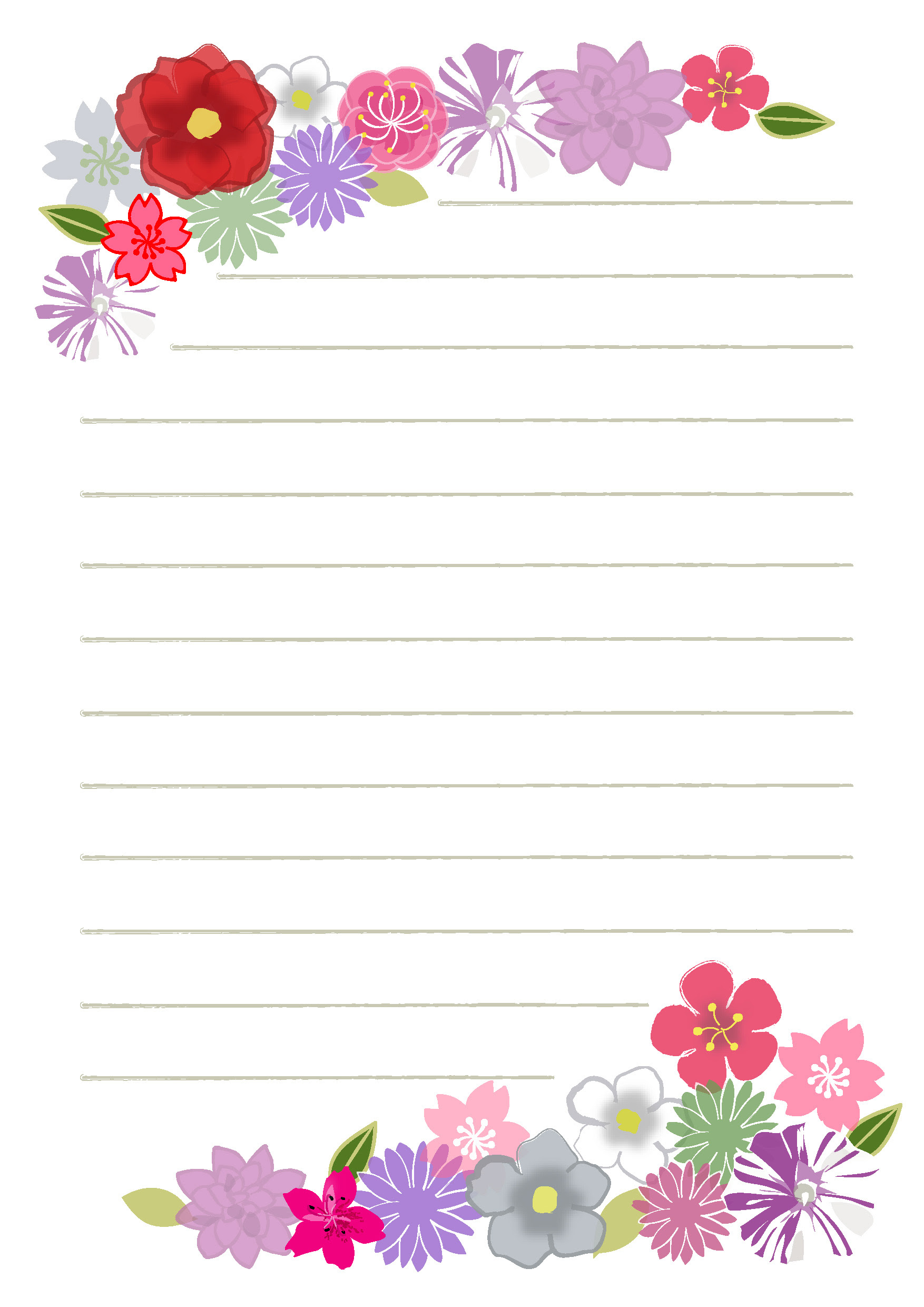 お洒落で可愛い 便箋の無料テンプレートサイト人気おすすめ7選 Miroom Mag ミルームマグ