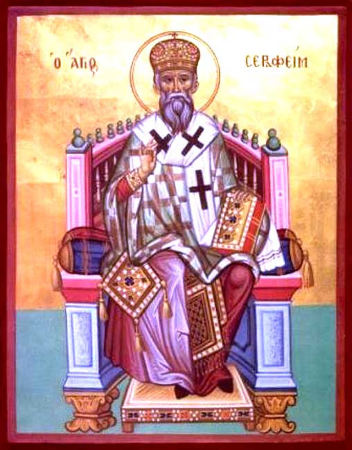 IMG ST. SERAPHIM, Bishop of Phanarion and Neochorion