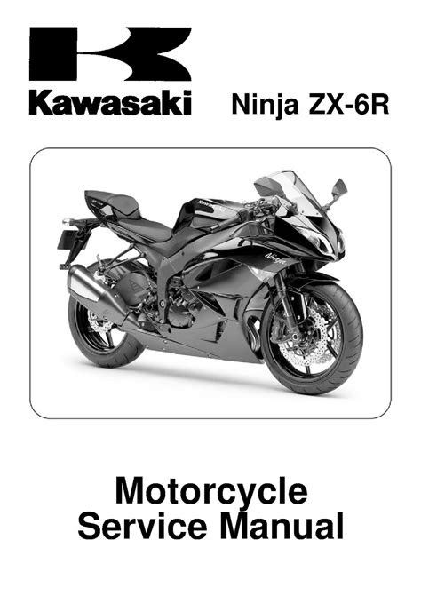 PDF 2007 2008 Kawasaki Zx 6r Service Manual Zx6r