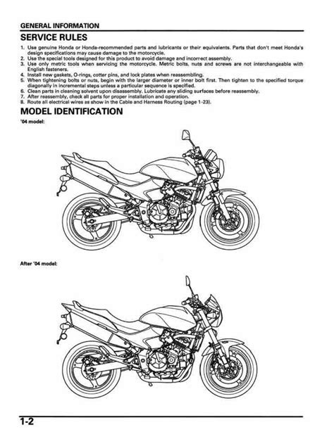 eBook Honda Cb600f Hornet Service Repair Manual 2004 2006