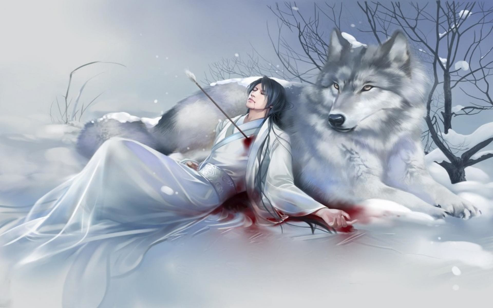 Cool Anime Wolf Wallpapers (56+ images)