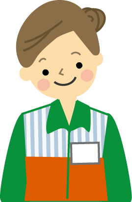 人物 職業 販売 レジ イラスト 無料素材