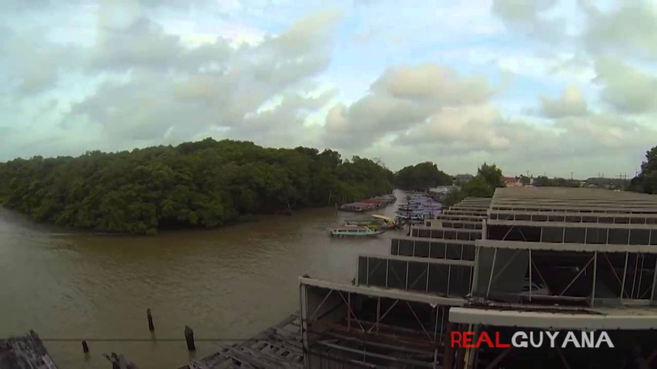 Sunrise at the Vreed-En-Hoop Stelling - Guyana - YouTube