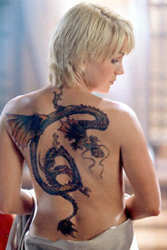 Tattoo Tribal Dragon Heads