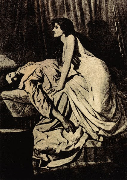 Philip Burne Jones, 'The Vampire' (1897), sourced from Wikimedia Commons
