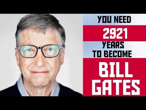 2921 Years To Become Bill Gates | Most Amazing Facts In The World