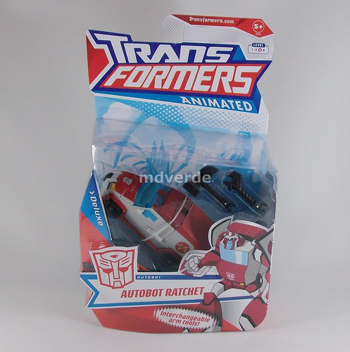 Transformers Ratchet Animated Deluxe - caja