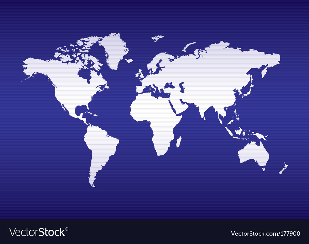 world map with countries and oceans. world map with countries and