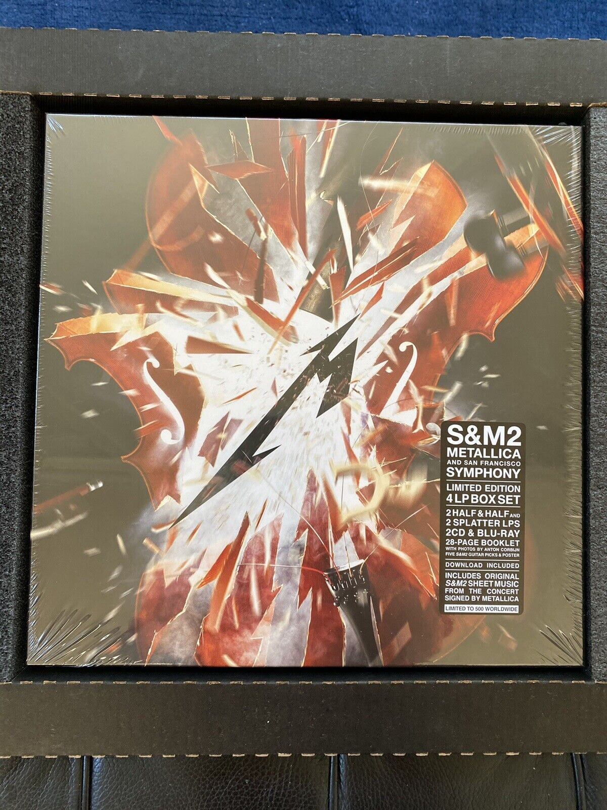 Metallica S M2 Super Deluxe Box Set Limited To 500 Sheets Signed By Band Sealed For Sale Fleetwoodmac Net