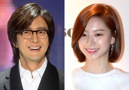 ヨン様の妻 男児出産 昨夏結婚で第１子 ペ ヨンジュンさん 左 パク スジンさん 聯合 共同 四国新聞社