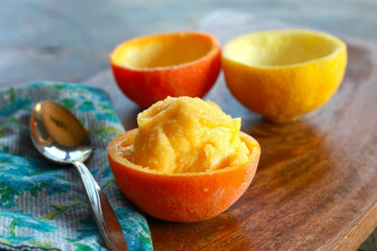 hình sorbet cam