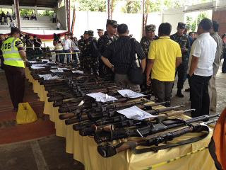 MILF to turn over 75 firearms to govt