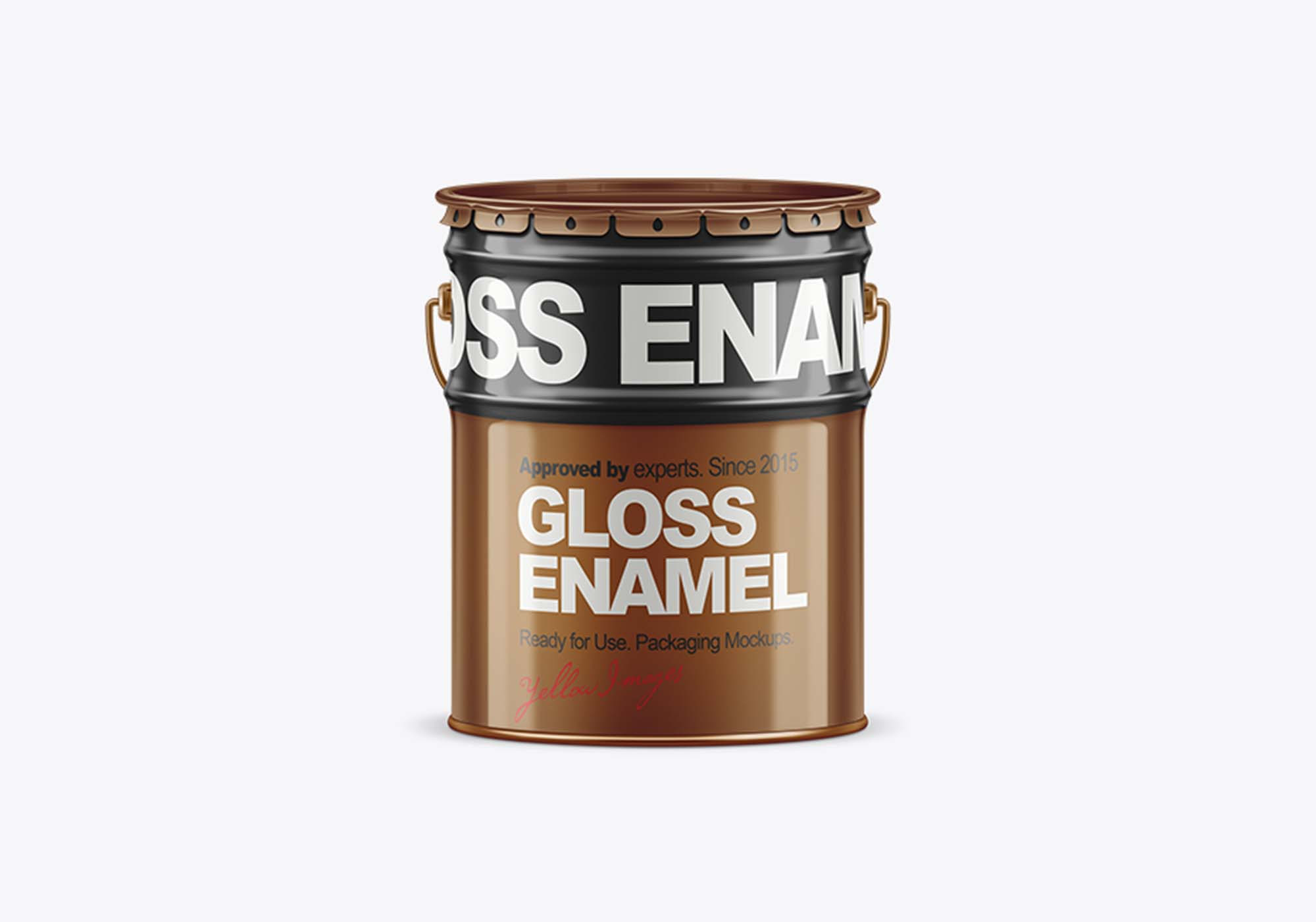 Download Free Tin Paint Bucket Mockup Psd