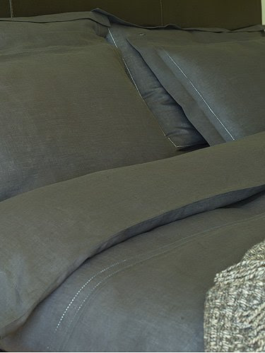 Reviews Bedlinen Set Grey Hemstitch