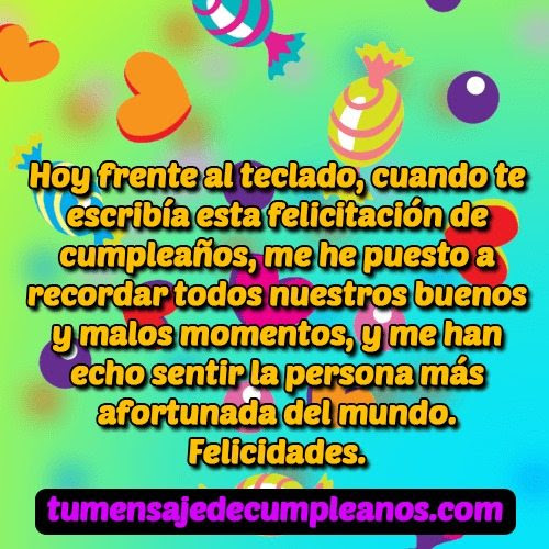felicitaciones por cumpleaños esposa