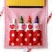 Crayon Wallet & Chalk Mat: Valentine Hearts Fold.n.Go Art Folio - great travel toy - art fun on the go - 20% Off Sale