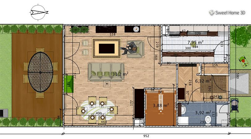 3D Ontwerp - Sweet Home 3D (software)