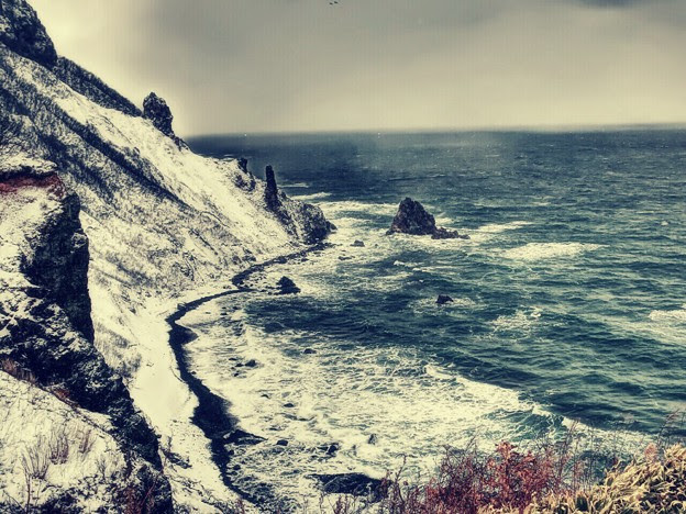 小樽赤岩海岸の冬 写真共有サイト フォト蔵