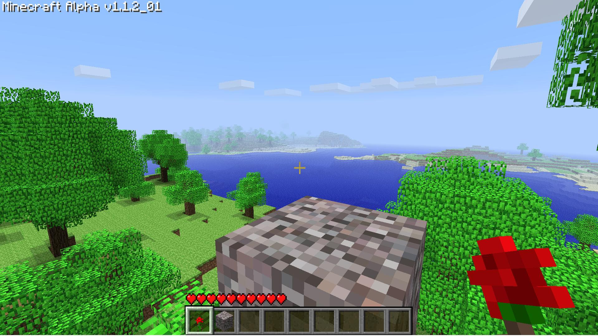 New 1 1 2 Update Brings Back Roses And The Old Gravel Thanks Notch Minecraft