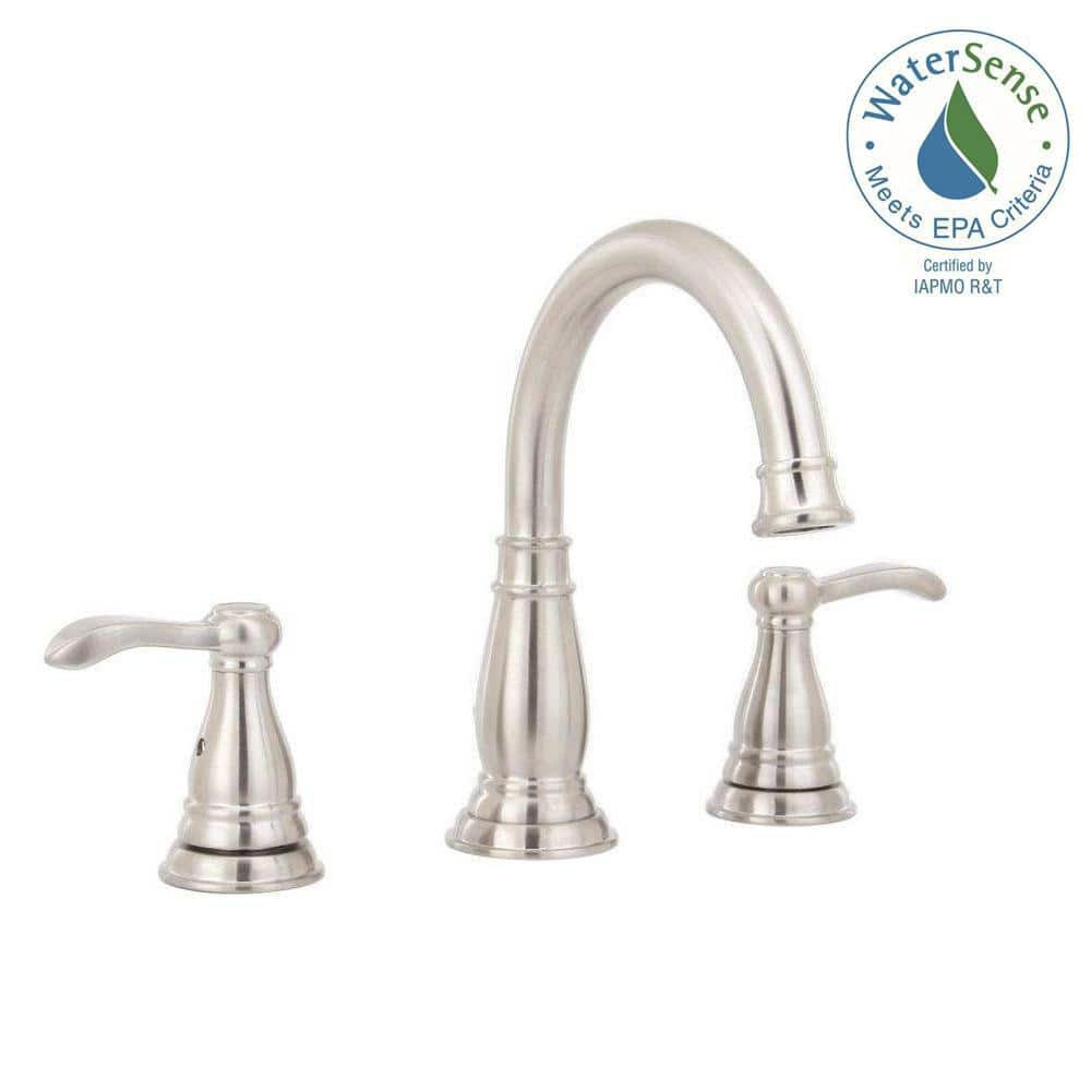 Delta Porter 8 in. Widespread 2-Handle Bathroom Faucet in ...