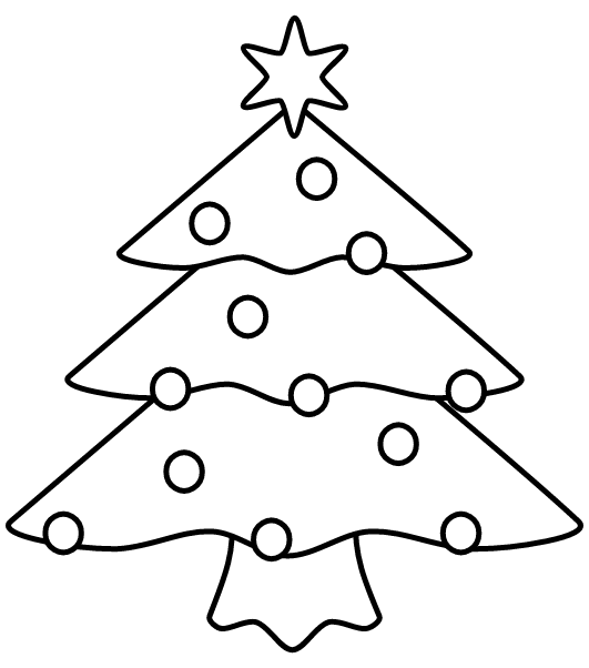 Download Christmas Tree Outlines - Cliparts.co