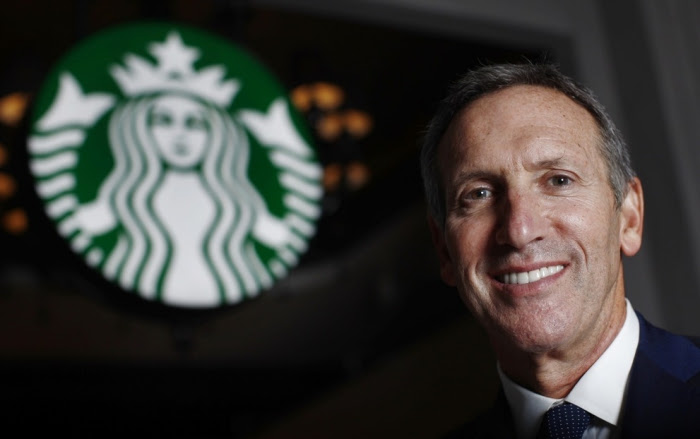 Image: Starbucks CEO Howard Schultz