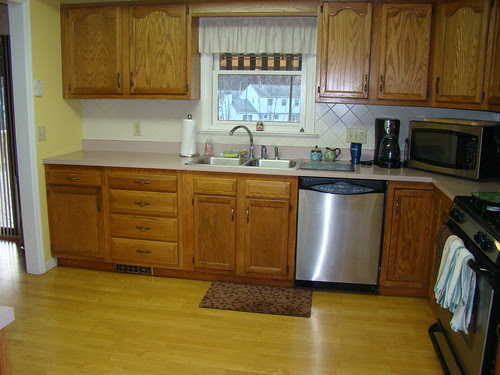 kitchen before