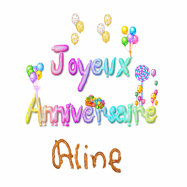 Un Joyeux Anniversaire A Ma Niece Aline 29 06