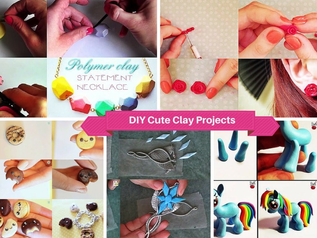 9 Cute and Easy DIY Polymer Clay Projects 9 Cute and Easy DIY Polymer Clay Projects