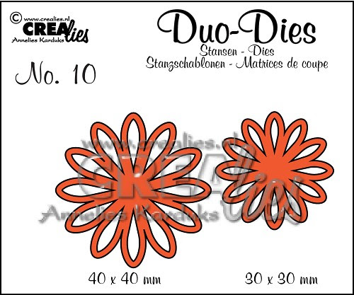 Open Flowers Small stansen no. 2 / Open Flowers Small dies no. 2