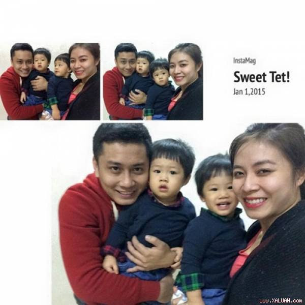 MC Hoàng Linh từng có khoảng thời gian hạnh phúc bên MC Trung Nghĩa và 2 quý tử.