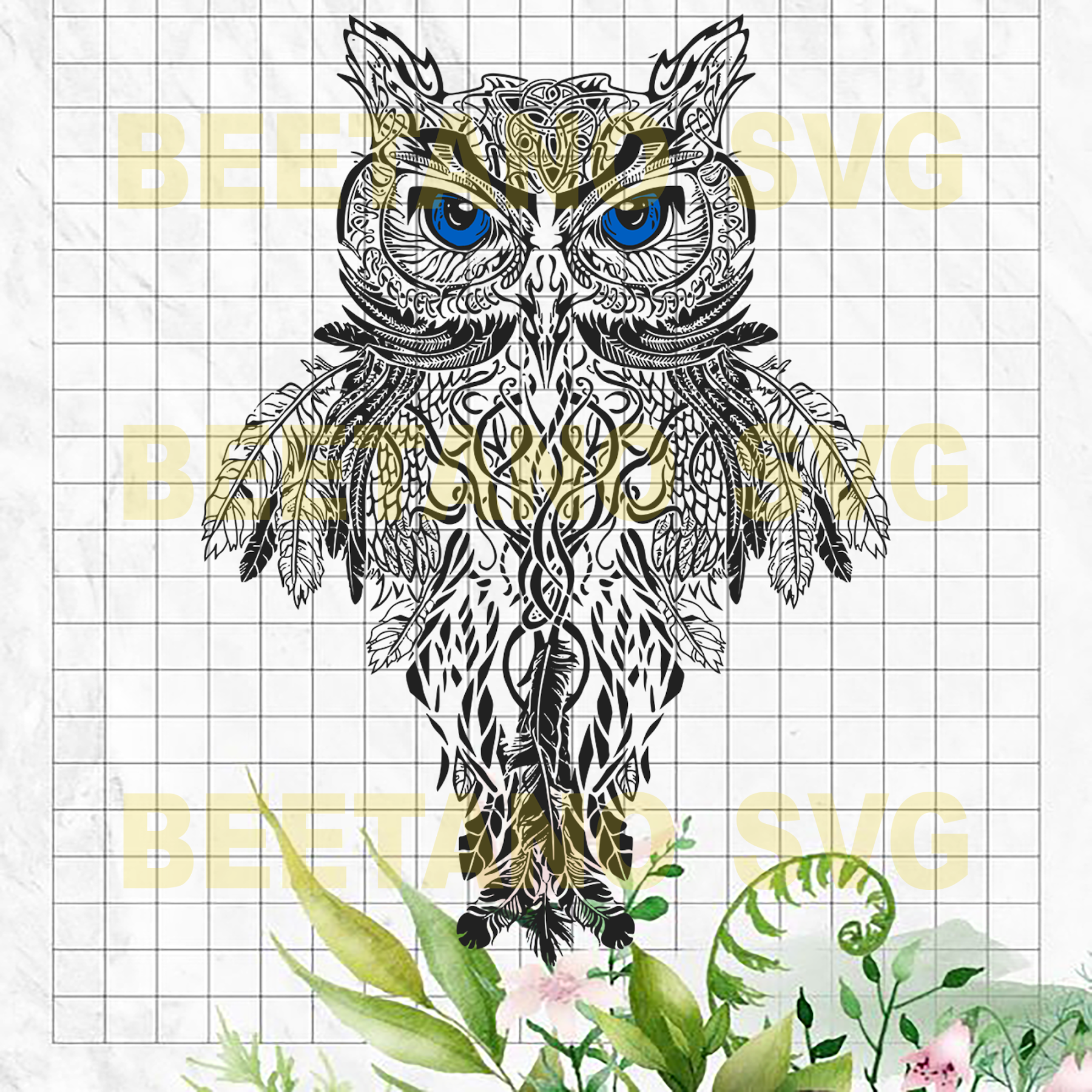 Download Free 276 Cricut Owl Mandala Svg SVG PNG EPS DXF File for Cricut, Silhouette and Other Machine